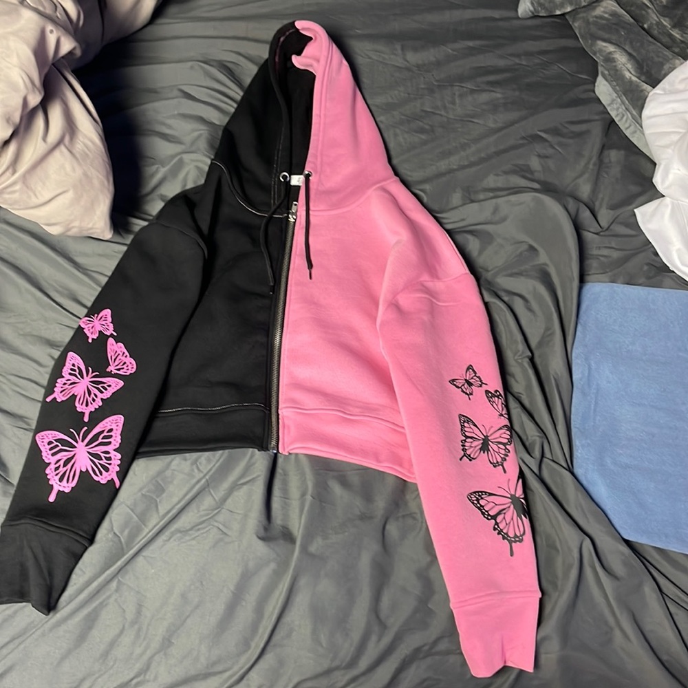Sweater crop top